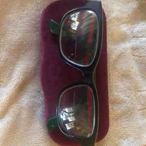 Gucci Green and Red Men's Glasses